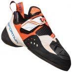La Sportiva Women´s Solution Kletterschuh, 35, white/lily orange