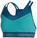 La Sportiva Women's Wafaa Top, S, lagoon/storm blue