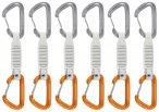 Mammut Sender Wire Quickdraw Express Set, 12cm, 6er Pack, light grey-gold