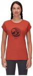 Mammut Women's Mountain T-Shirt, Aconcagua, M, terracotta