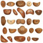 Metolius Climbing Metolius Wood Grips Klettergriffe 25er Pack