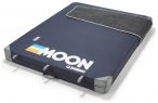 Moon Climbing Warrior Crashpad, retro stripe indigo
