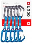 Ocùn Ocun Hawk QD Wire PA 16mm Express-Set 5er Pack, 10cm, blue