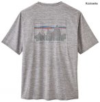Patagonia Cap Cool Daily Graphic Shirt T-Shirt, S, 73 skyline / feather grey