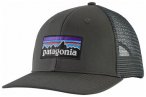 Patagonia P-6 Logo Trucker Hat Basecap, forge grey