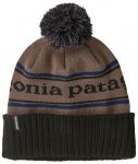 Patagonia Powder Town Beanie, park stripe: marlow brown