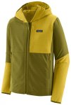 Patagonia R1 TechFace Hoody Softshelljacke, S, graze green
