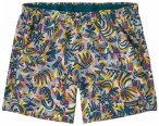 Patagonia Women's Baggies Shorts 5 in., S, wild botanist: tidal teal