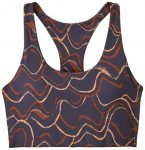 Patagonia Women's Maipo Mid Impact Bra Sport-BH, S, currents smolder blue