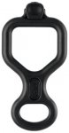 Petzl Huit Antibrulure Abseilachter, black