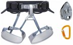 Petzl Kit Corax Grigri Sm’D Kletterset, Größe 2, dark gray