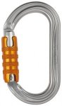 Petzl OK Triact-Lock Ovalkarabiner, grau