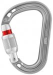 Petzl Rocha Screw-Lock Verschlusskarabiner, light gray