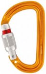 Petzl Sm´D Screw-Lock Verschlusskarabiner, orange