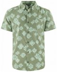 Sherpa Tharu Stride Short Sleeve Shirt Kurzarmhemd, S, thyme mandala