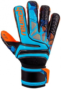 REUSCH Herren Handschuhe Prisma Prime S1 Evolution Finger Support LTD, Größe 9 in Orange