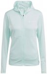 ADIDAS Damen Jacke TERREX XPERIOR LIGHT HOODED FLEECE, Größe M in Grau