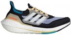 ADIDAS Damen Laufschuhe ULTRABOOST 21, Größe 37 ⅓ in Flieder/Schwarz/Weiß/C