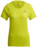 ADIDAS Damen Laufshirt "Adi Runner" Kurzarm, Größe XS in Gelb