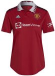 ADIDAS Damen Manchester United 22/23 Heimtrikot, Größe XL in Rot