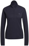 ADIDAS Damen RN FAST 1/2 ZIP, Größe XL in Schwarz