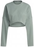 ADIDAS Damen Sweatshirt YGA ST CRO SWT, Größe XS in Grau