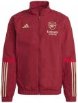 ADIDAS Herren Fanjacke FC Arsenal Tiro 23, Größe XXL in Rot