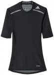 ADIDAS Underwear - Kurzarm Tech Fit Chill Kurzarmshirt, Größe XL in Black