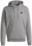 ADIDAS Herren Kapuzensweat Essentials Fleece, Größe S in Grau