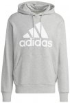 ADIDAS Herren Kapuzensweat Essentials French Terry Big Logo, Größe XXL in Silb