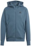 ADIDAS Herren Kapuzensweat Premium Z.N.E. Zip (normal & lang), Größe XXL in Bl