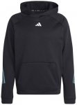 ADIDAS Herren Kapuzensweat TI 3S HOODIE, Größe S in Schwarz
