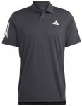 ADIDAS Herren Polo Club 3-Streifen Tennis, Größe M in Schwarz