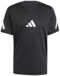 ADIDAS Herren Shirt Z.N.E. (normal & lang), Größe S in Schwarz