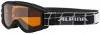 ALPINA Kinder Skibrille Carvy, Größe ONE SIZE in Schwarz