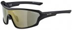 ALPINA Sportbrille / Sonnenbrille Lyron Shield, Größe ONE SIZE in black matt