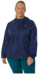 ASICS Damen Jacke PACKABLE RUN JACKET, Größe L in Blau