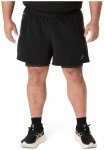 ASICS Herren Shorts ROAD 2N1 5IN SHORT, Größe XL in Braun