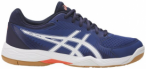 ASICS Herren Volleyballschuhe Gel-Task, Größe 46 in Blau/Schwarz/Weiß