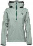 BLACK DIAMOND Damen Jacke W STORMLINE STRETCH ANORAK, Größe L in Grün