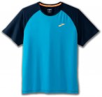BROOKS Herren T-Shirt Atmosphere Short Sleeve 2.0, Größe L in Spring Break/Nav
