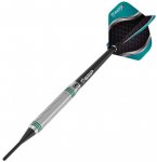BULLS BULL'S Dartpfeil Artos AR1 Softdart, Mint 80% Tungsten, Größe ONE SIZE i