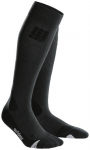 CEP Damen pro+ outdoor merino socks, Größe II in Grau/Schwarz