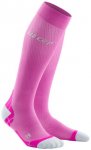 CEP Damen Ultralight Pro Socks, Größe II in electric pink/light grey