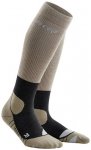 CEP Herren Hiking Merino Socks, Größe III in sand/grey