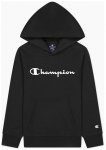 CHAMPION Kinder Kapuzensweat Hooded Sweatshirt, Größe XS in Schwarz