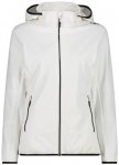 CMP Damen Funktionsjacke WOMAN JACKET ZIP HOOD, Größe 40 in Weiß