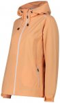 CMP Damen Regenjacke WOMAN JACKET FIX HOOD, Größe 44 in Braun