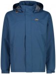 CMP Herren Regenjacke MAN JACKET SNAPS HOOD, Größe 46 in Blau