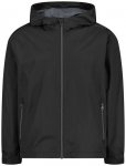 CMP Kinder Regenjacke KID JACKET FIX HOOD, Größe 116 in Schwarz
